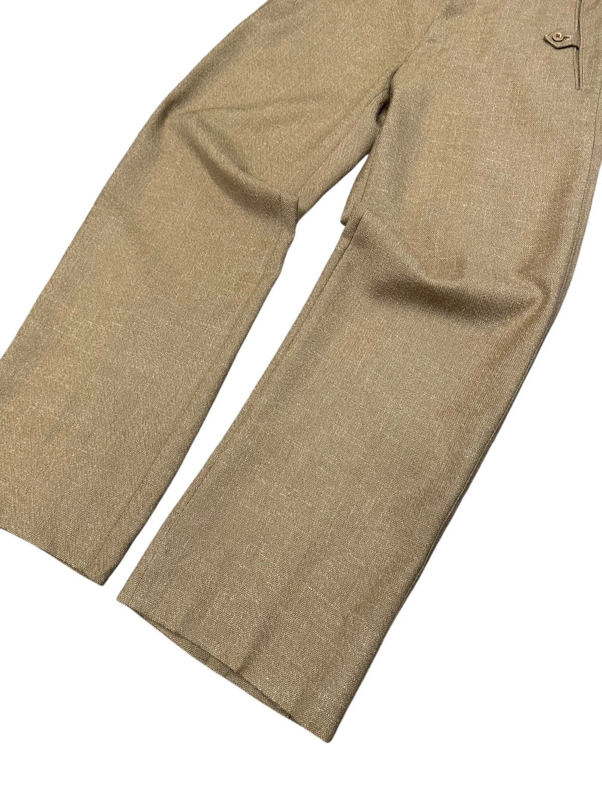 Yves Saint Laurent Vintage 90s Yves Saint Laurent Wool Pant Size US 31 - 3 Thumbnail