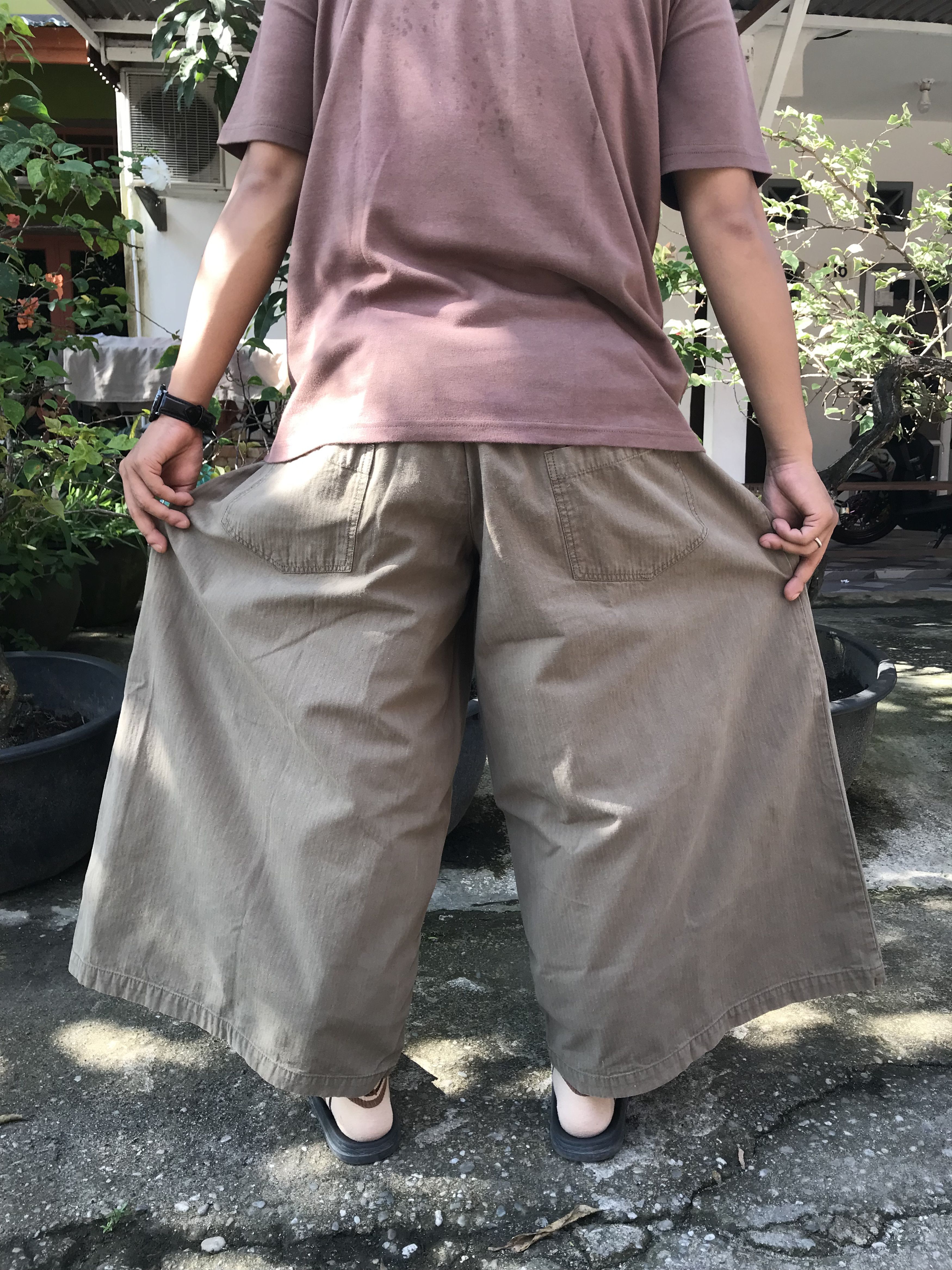 Y's × Y's for Men × Yohji Yamamoto Vintage Yohji Yamamoto Hakama Pants Size US 29 - 9 Thumbnail
