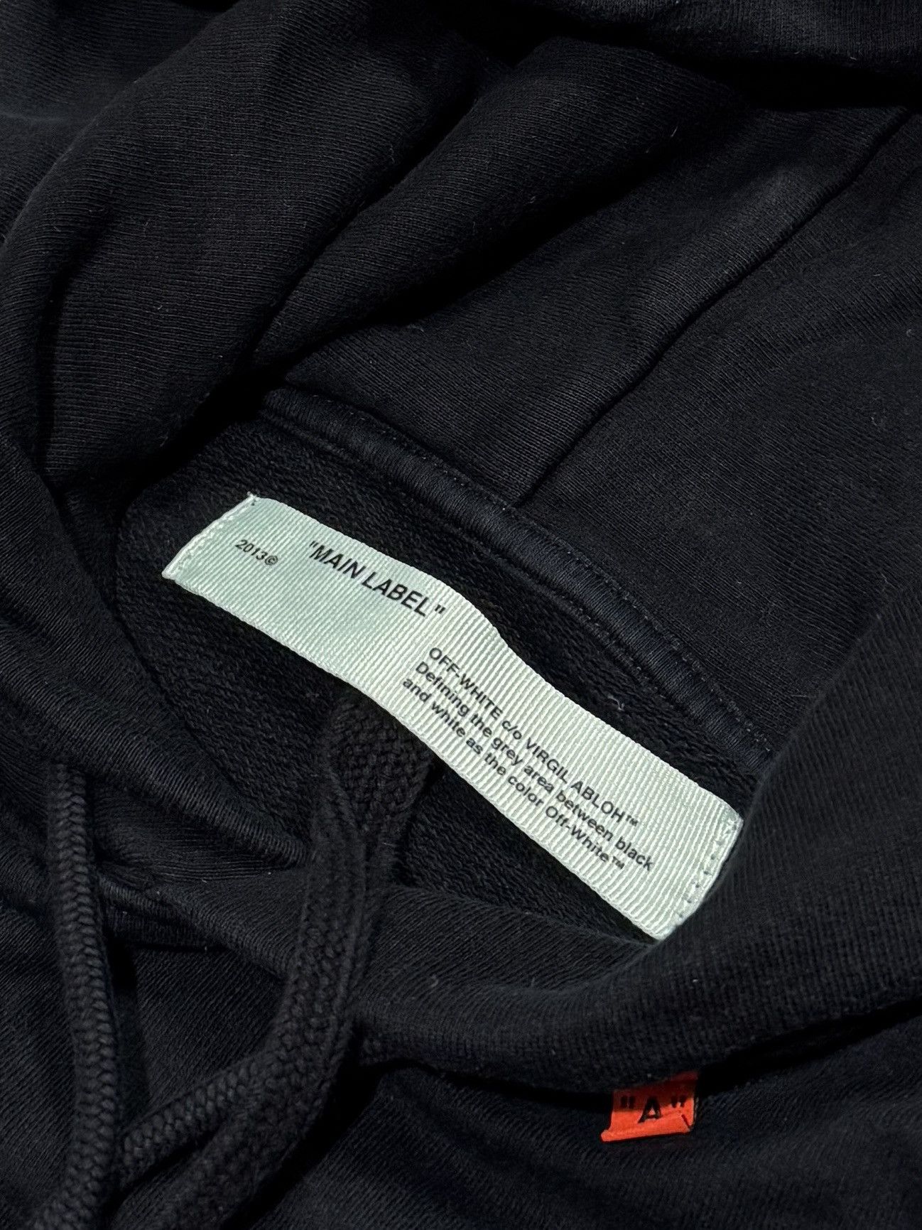 Off-White Off-White Diagonal Split logo hoodie Size US S / EU 44-46 / 1 - 4 Thumbnail