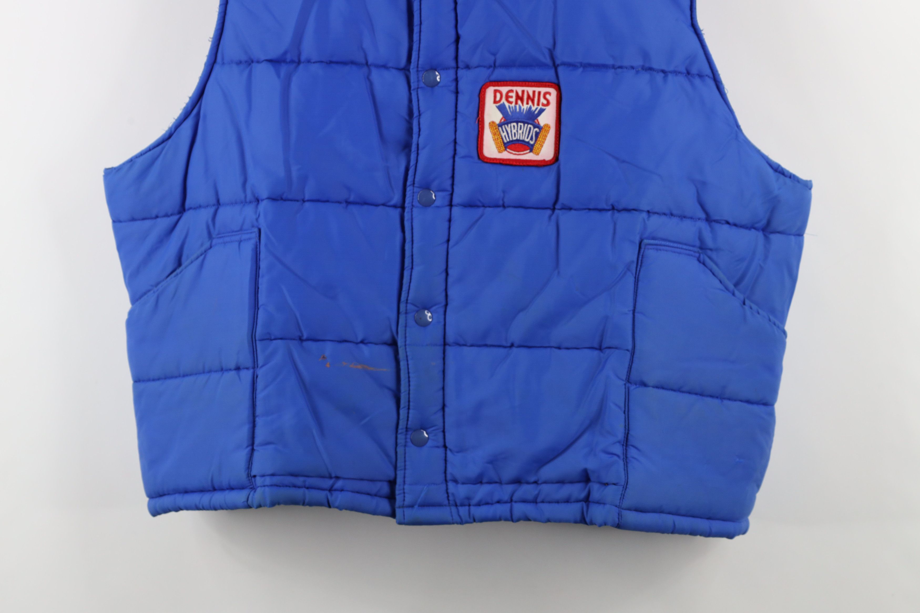 Vintage Vintage 70s 80s Streetwear Seeds Puffer Vest Jacket USA Size US XL / EU 56 / 4 - 3 Thumbnail