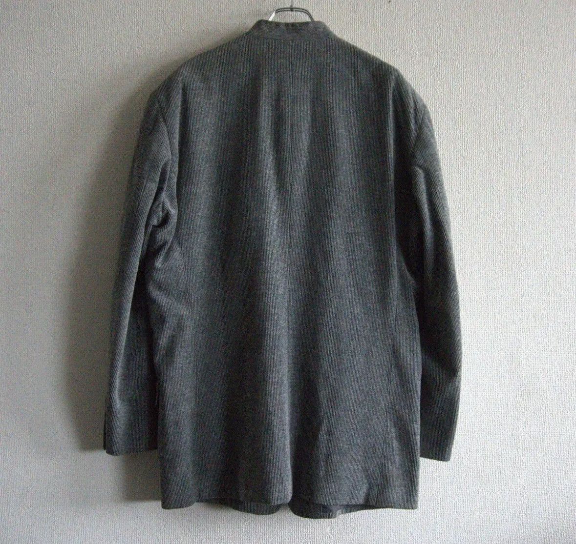 Issey Miyake ISSEY MIYAKE MEN 1996AW Collarless Jacket Size US XL / EU 56 / 4 - 3 Thumbnail