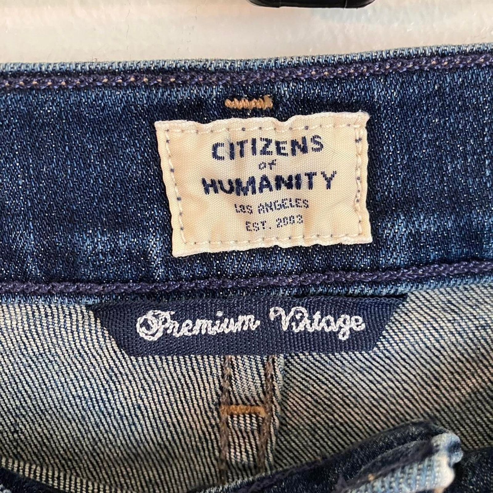 Citizens Of Humanity Citizens of Humanity Emerson Long slim boyfriend Denim Jeans Size US 29 - 3 Thumbnail