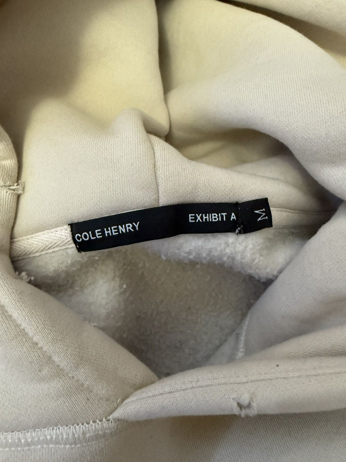 Cole Henry Cole Henry Exhibit A Hoodie Bone Size M Size US M / EU 48-50 / 2 - 3 Thumbnail