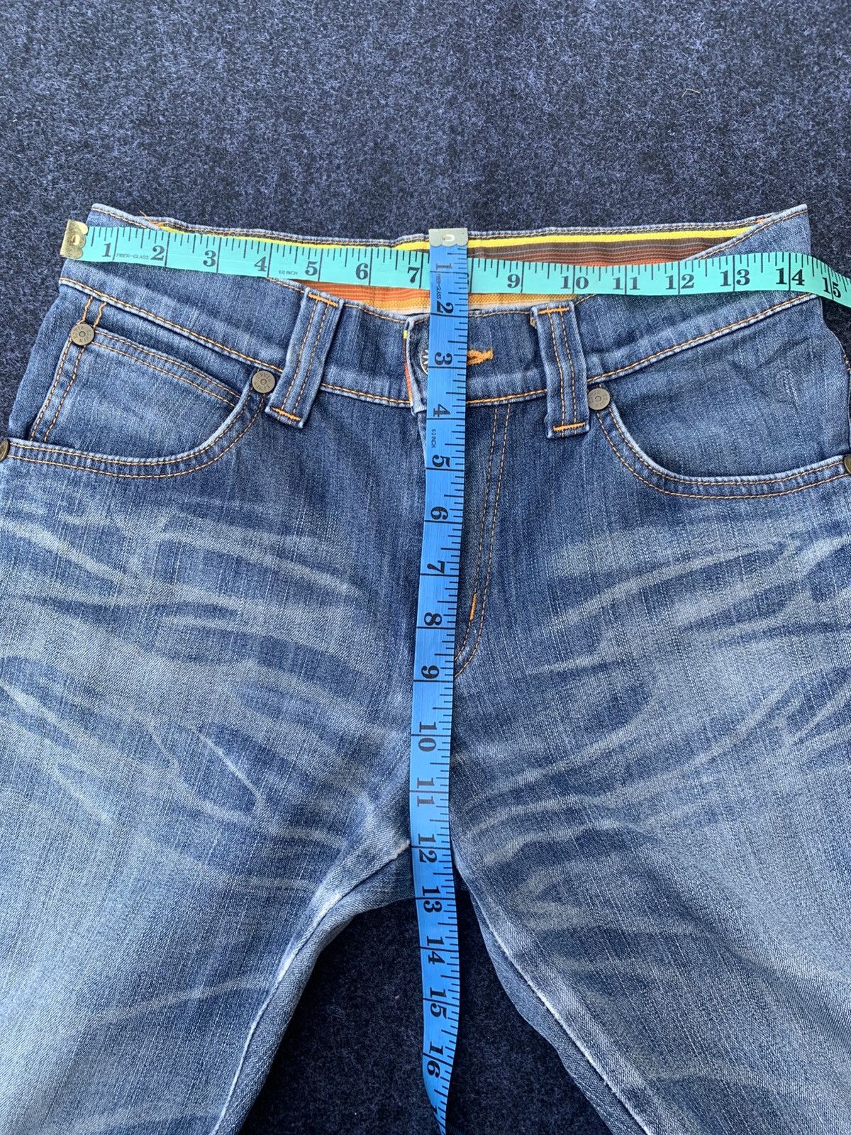 Edwin FLARE EDWIN 593 BTZF54 BLUE TRIP. (26) Size US 29 - 5 Thumbnail