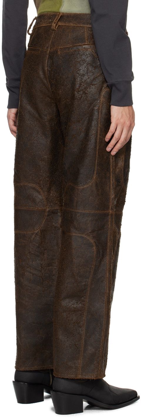Eckhaus Latta $1600 Eckhaus Latta Hide Pants Size US 27 - 5 Thumbnail