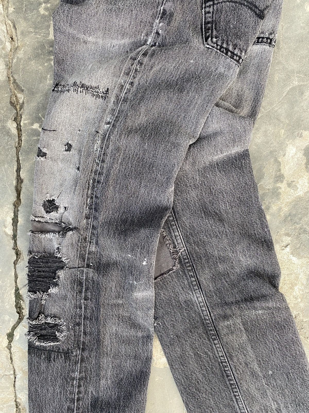 Levi's Vintage🔥Levi’s 501 Over Design Creation By Kousuke Matsui Size US 28 / EU 44 - 24 Thumbnail