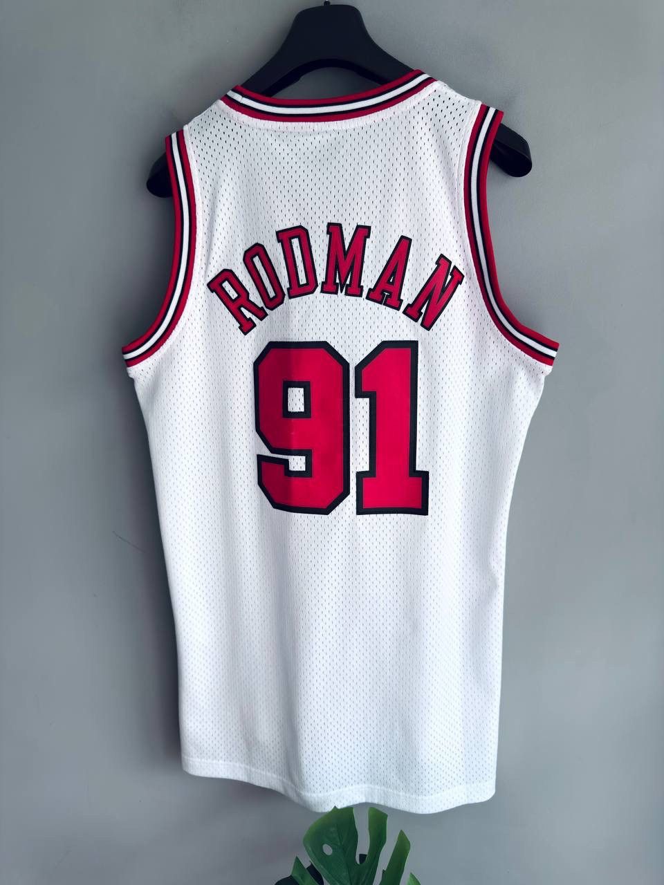 Adidas Adidas NBA Chicago Bulls Basketball Jersey #91 RODMAN Size M Size US M / EU 48-50 / 2 - 12 Thumbnail