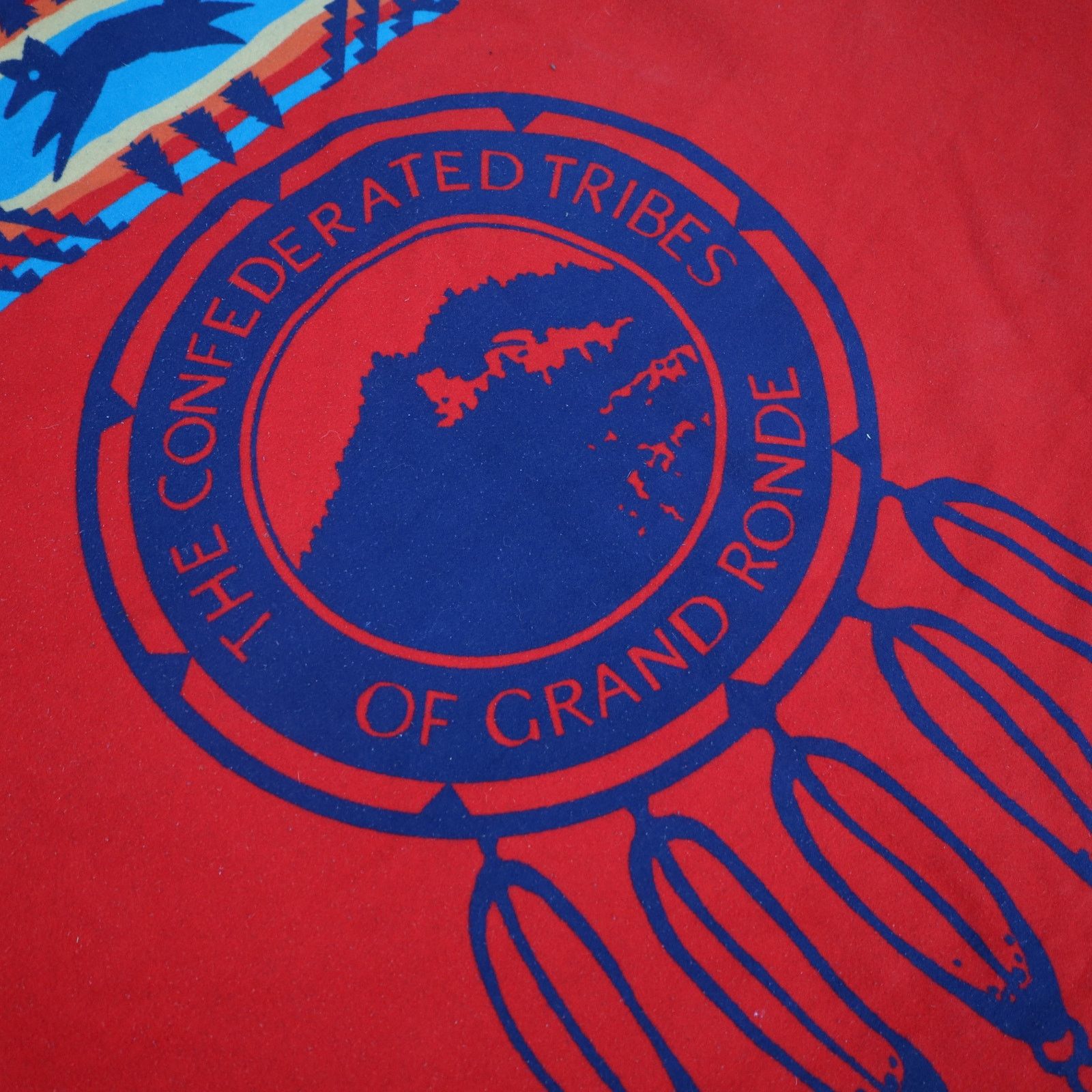 Pendleton VTG Pendleton The Confederated Tribes of Grand Ronde Blanket Size ONE SIZE - 5 Thumbnail