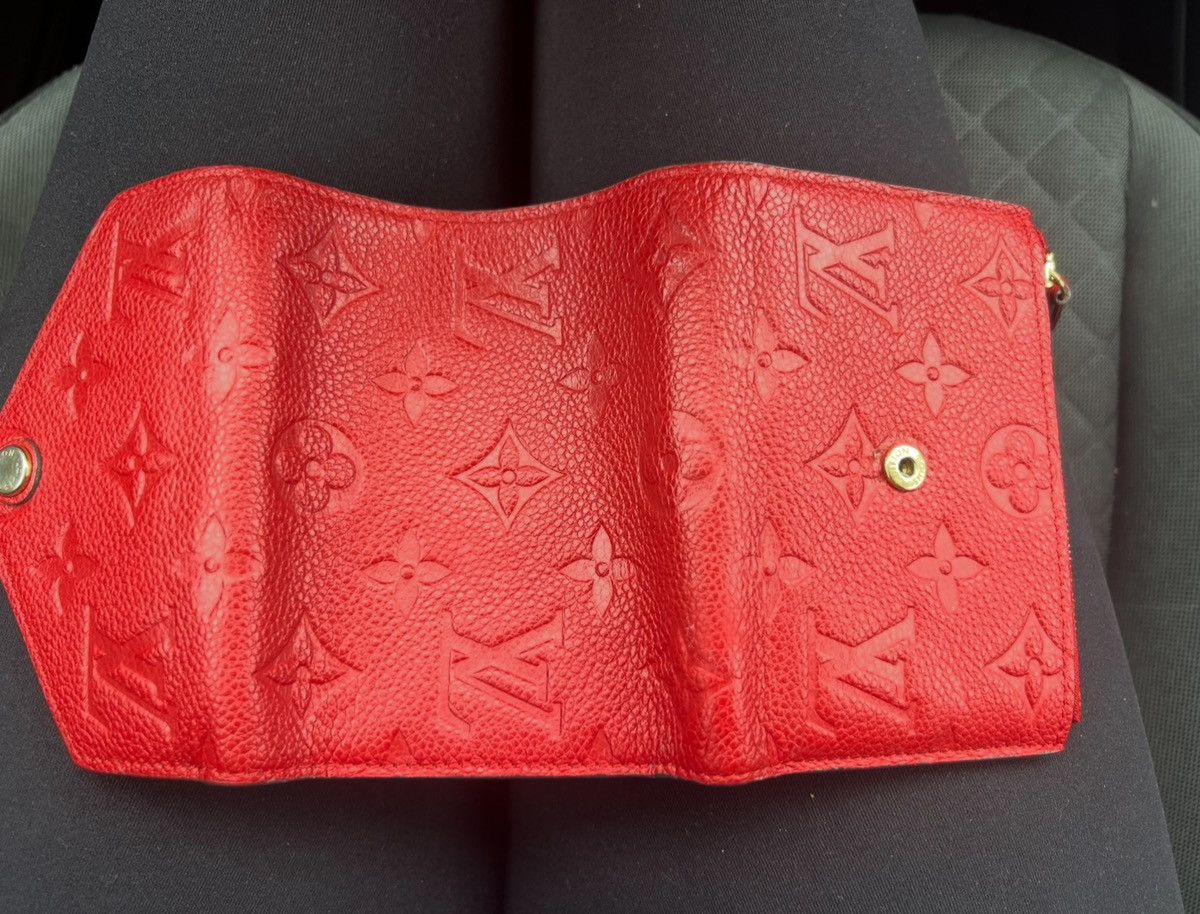 Louis Vuitton Louis Vuitton Empreinte Victorine Wallet Cherry Size ONE SIZE - 4 Thumbnail