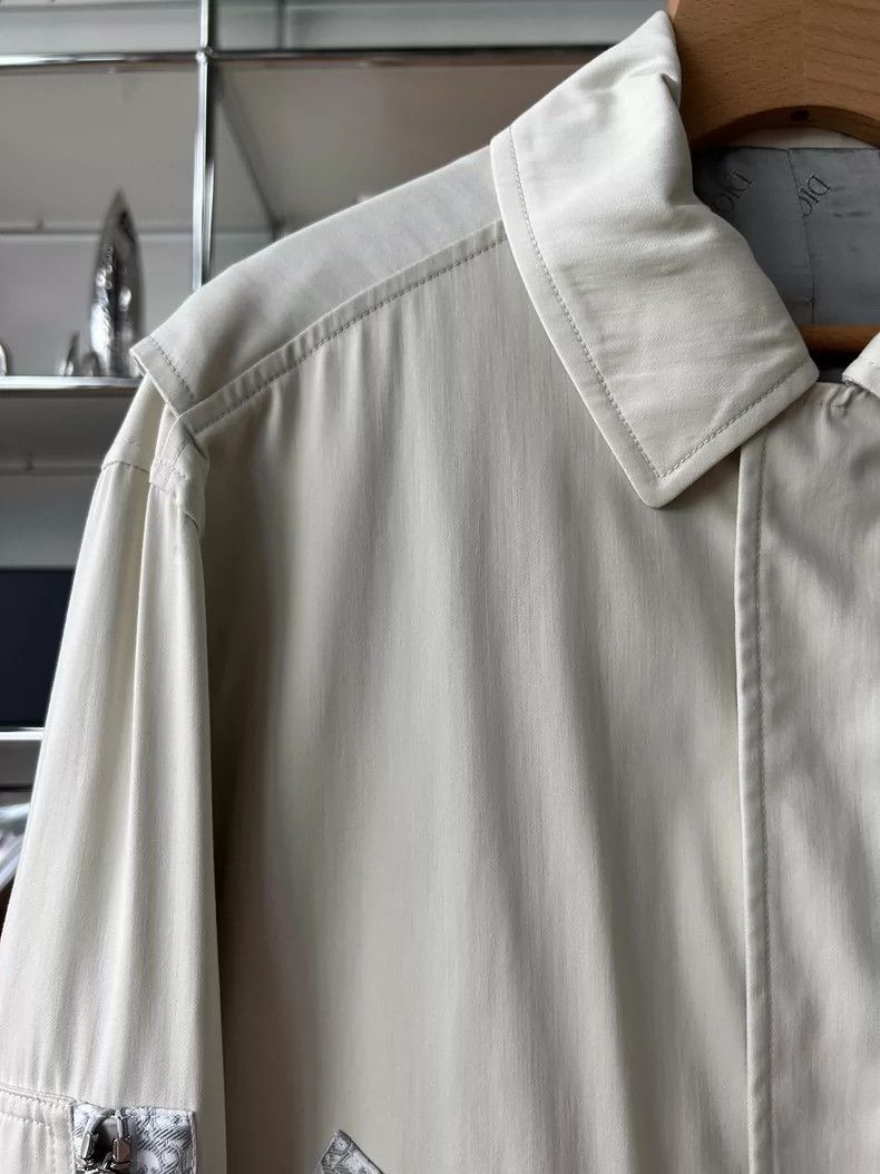 Dior Dior Beige old flower stitching jacket men's jacket 2501-Ne Size US S / EU 44-46 / 1 - 3 Thumbnail