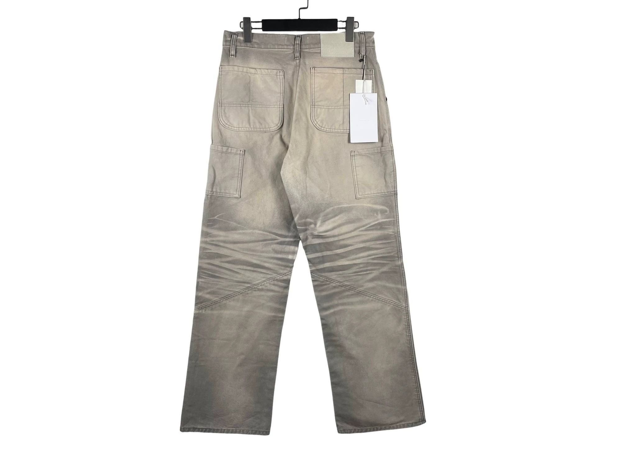 ALEXANDER DIGENOVA AD Painter Pants SS26 Distressed Washed Ink - Splatter 30 Size US 30 / EU 46 - 2 Thumbnail