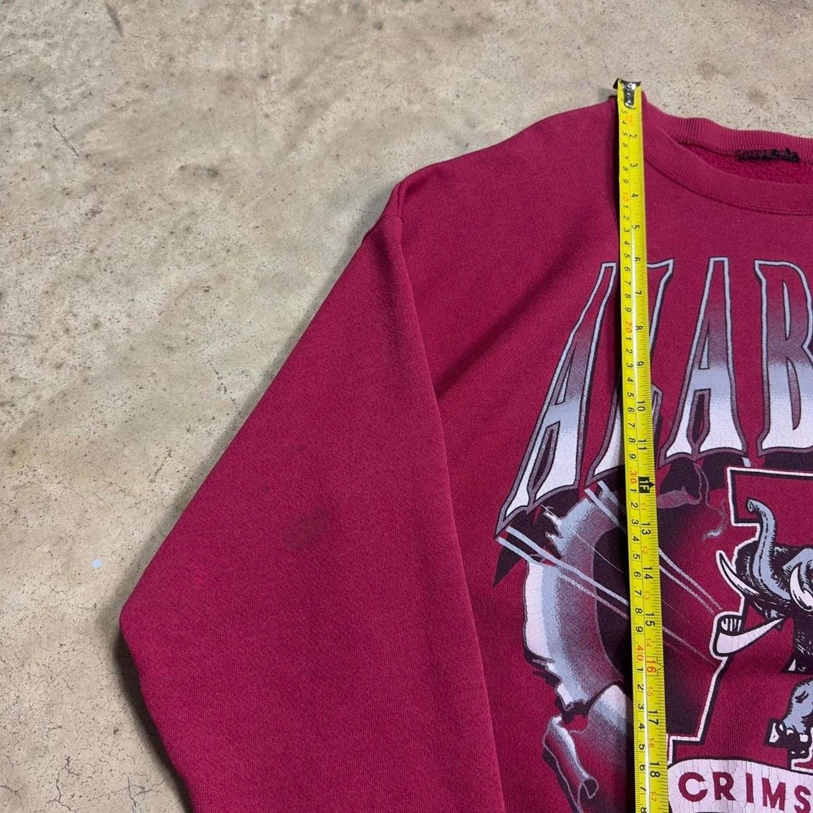 Vintage Vintage Alabama Crimson Tide 90's Graphic Casual Sweatshirt Size US L / EU 52-54 / 3 - 4 Thumbnail