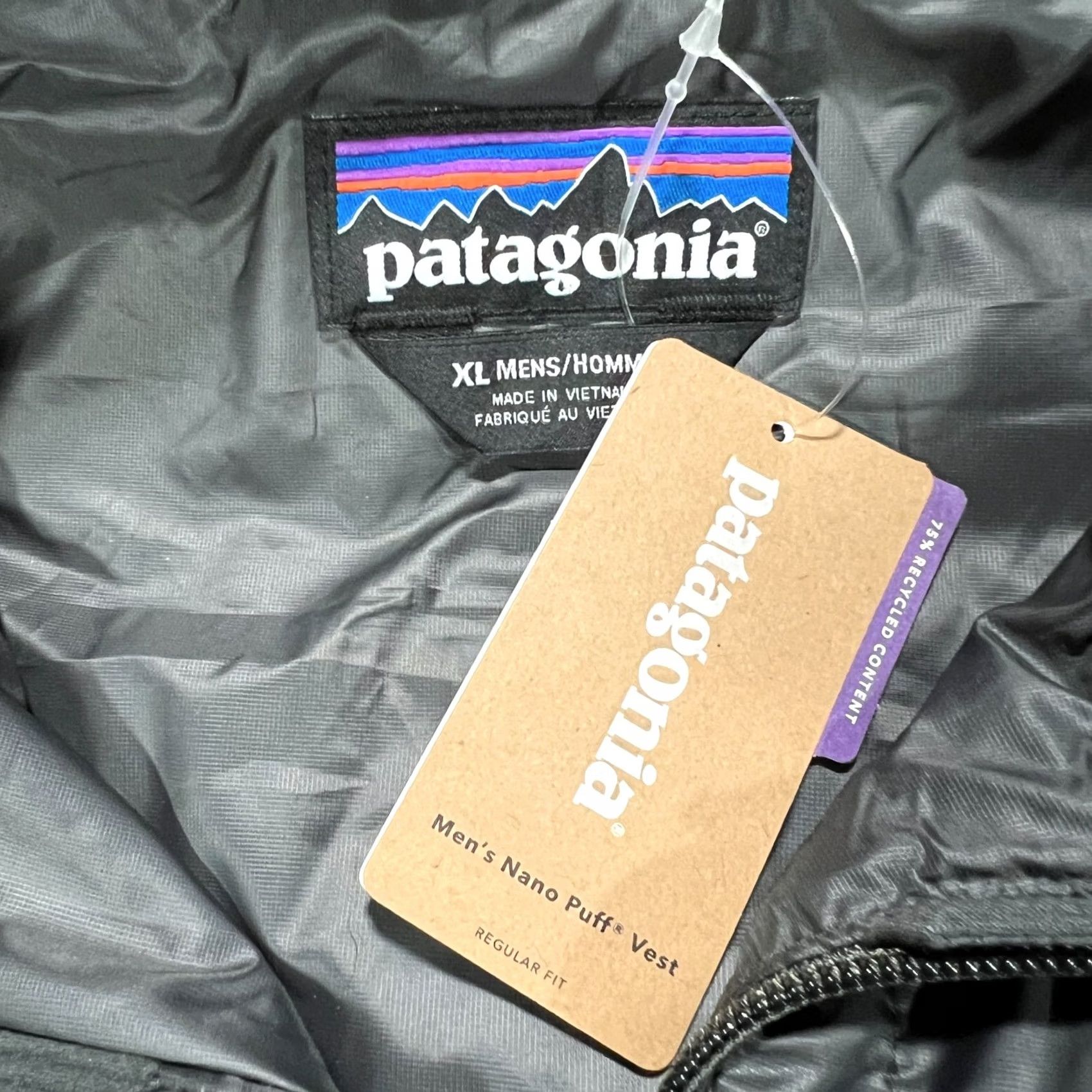 Patagonia Patagonia Nano Puff Vest Primaloft Insulated Full Zip XL Men Grey Jacket NWT Size US XL / EU 56 / 4 - 3 Thumbnail