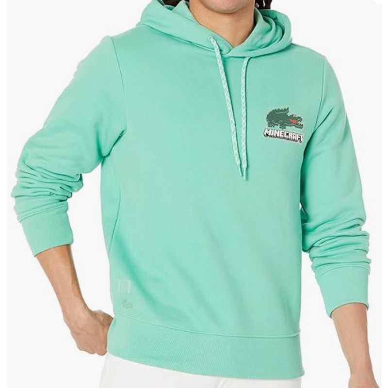 Lacoste Lacoste Men's Long Minecraft Croc Hooded Sweatshirt 3XL Size US XXL / EU 58 / 5 - 1 Thumbnail