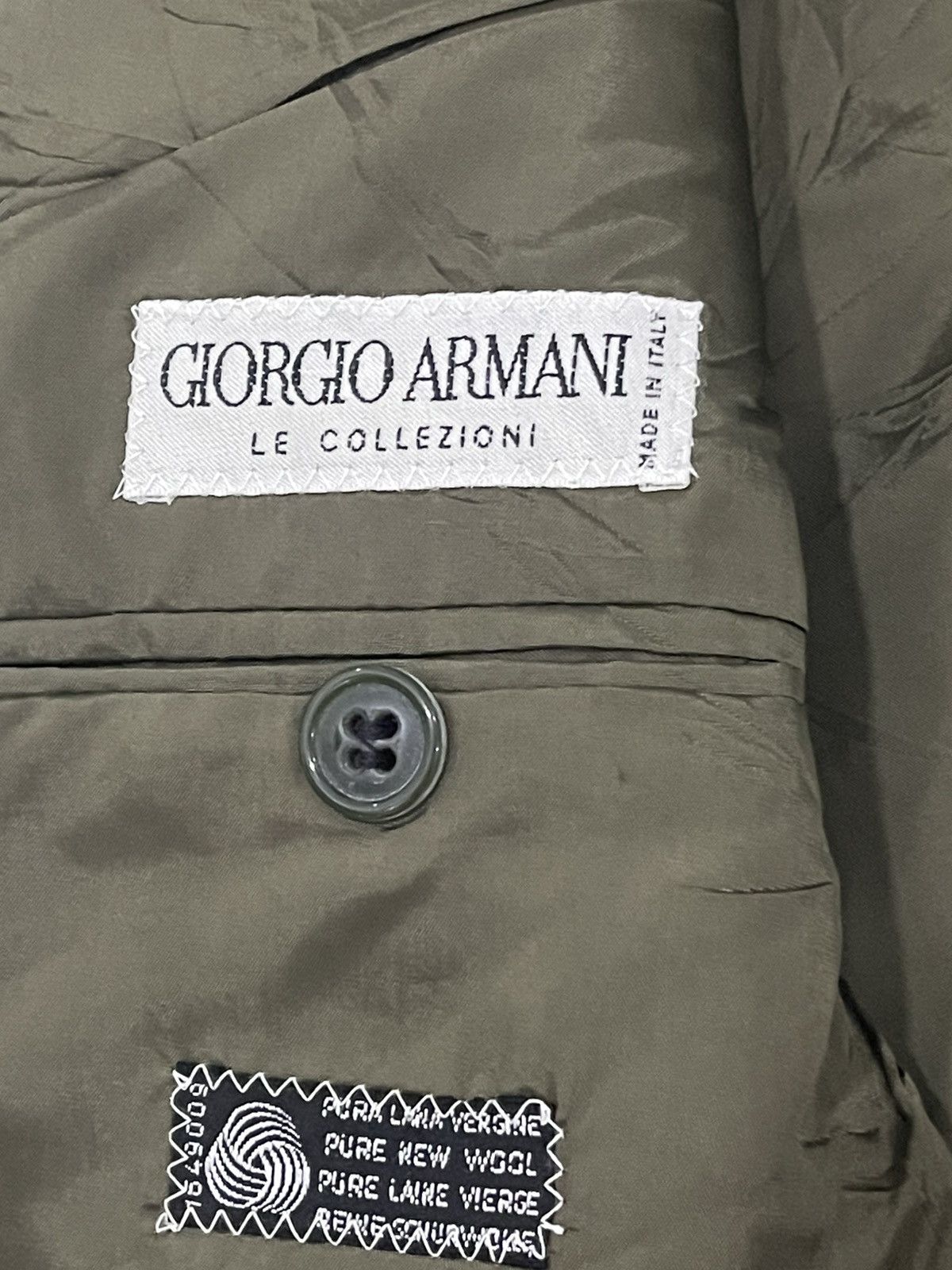Giorgio Armani vintage blazer giorgio armani Size 38L - 4 Thumbnail