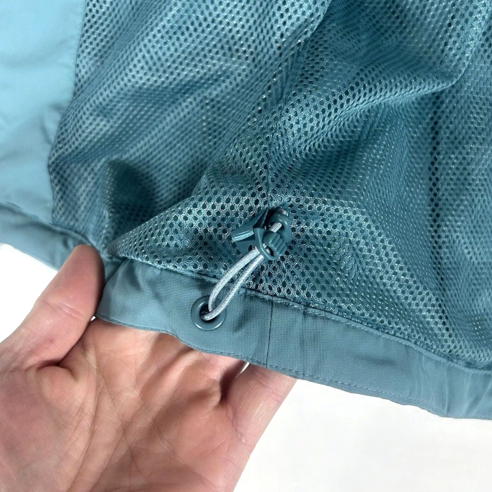 Champion Champion Womens Hooded Lightweight Windbreaker Rain Jacket S Teal Blue Size S / US 4 / IT 40 - 4 Thumbnail