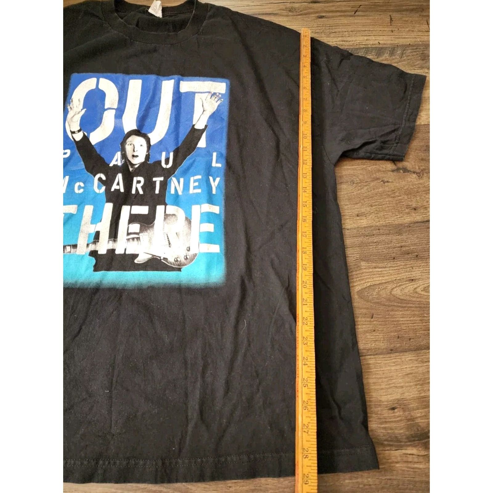 Vintage Paul McCartney T-Shirt Adult 2XL Black Double-Sided USA Tour 2014 Music Mens Size US XXL / EU 58 / 5 - 4 Thumbnail