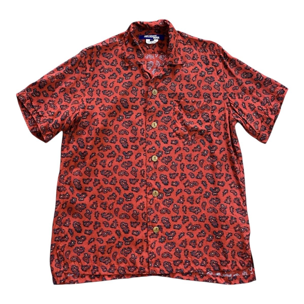 Comme des Garcons Junya Watanabe Comme des Garcons paisley shirt Size US S / EU 44-46 / 1 - 1 Thumbnail