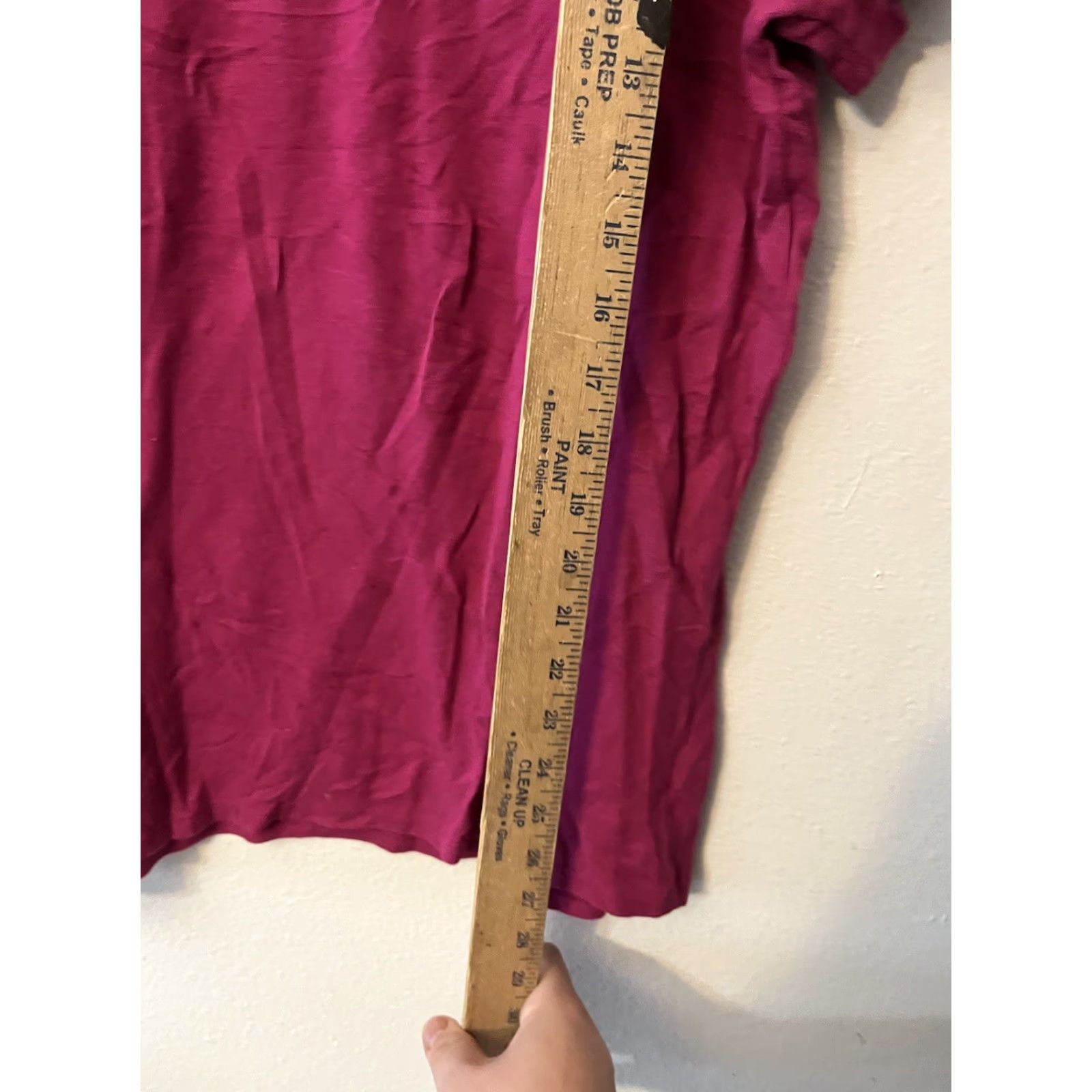 Croft & Barrow Croft & Barrow T-Shirt Purple Crew Neck Short Sleeve The Classic Tee Size L Women Casual Top Size L / US 10 / IT 46 - 4 Thumbnail