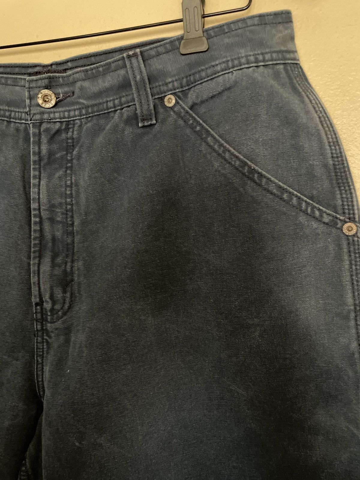Structure × Vintage Original Structure Original Workwear denim canvas shorts 36 Size US 36 / EU 52 - 3 Thumbnail