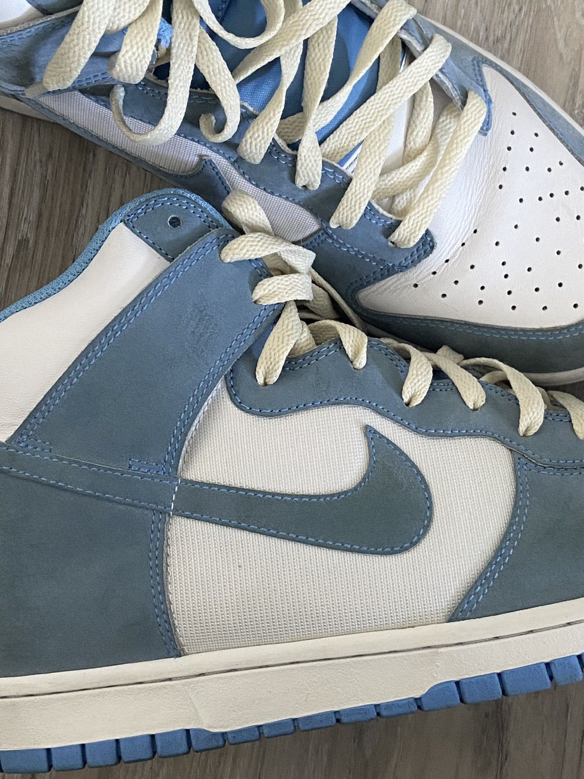 Nike Nike Dunk High Premium University Blue White Size US 11 / EU 44 - 7 Thumbnail