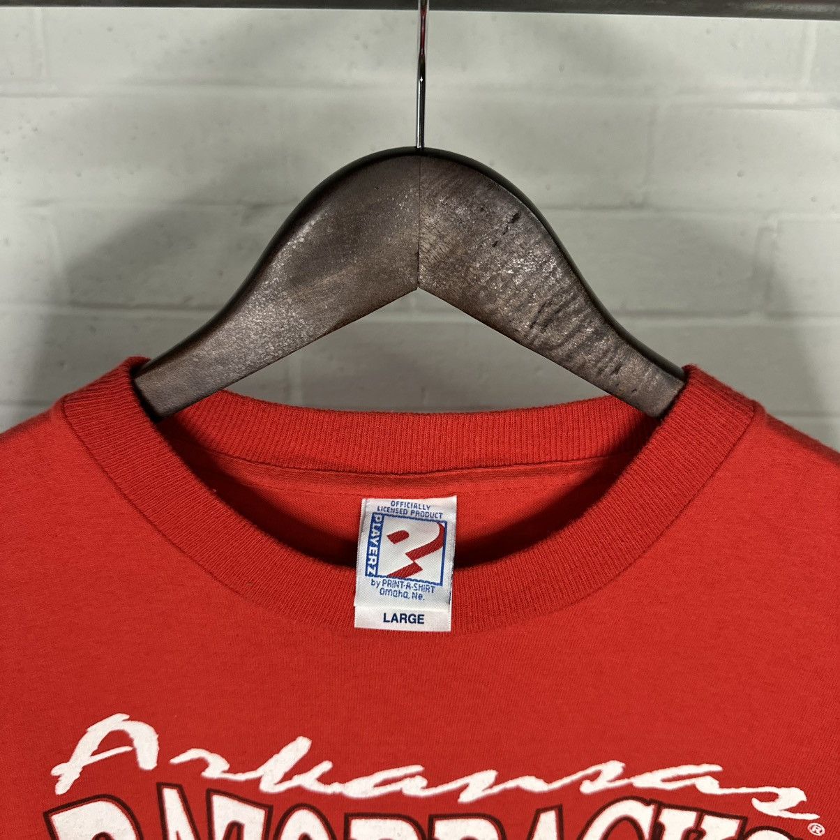 Vintage Arkansas Razorbacks 1994 Championship T-Shirt Size US L / EU 52-54 / 3 - 2 Thumbnail