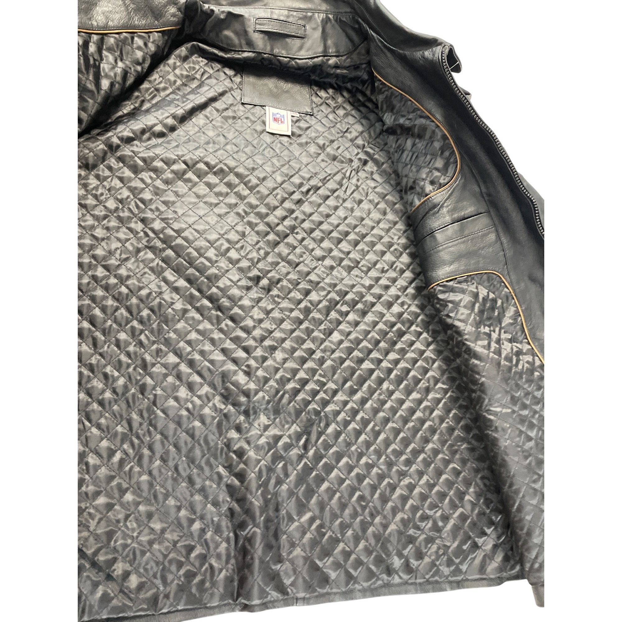 NFL NFL Super Bowl XXXIX mens Black Leather Jacket size XXL SKU Size US XXL / EU 58 / 5 - 12 Thumbnail