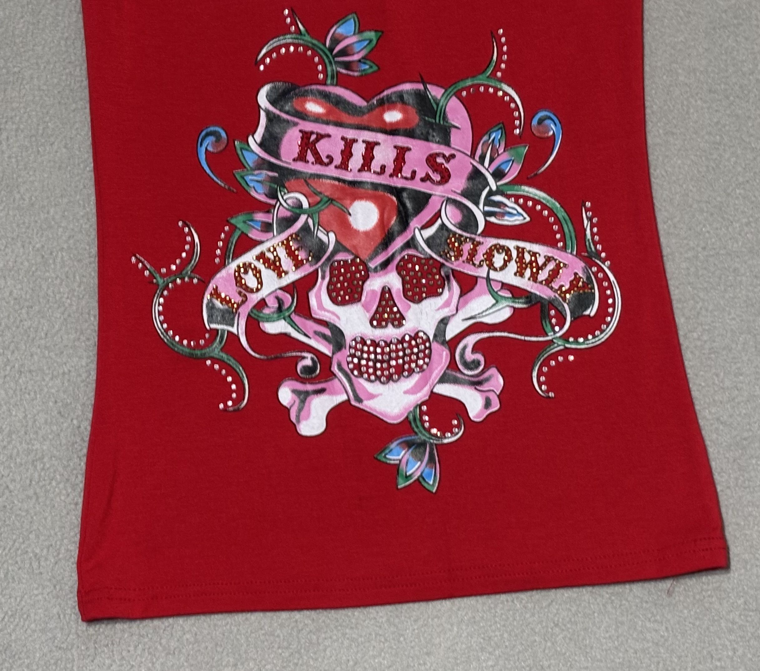 Ed Hardy Ed Hardy Red Tube top Size ONE SIZE - 2 Thumbnail