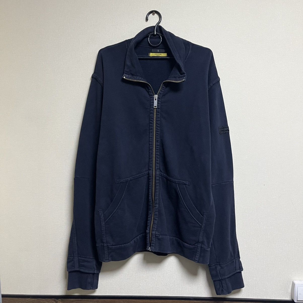 Stone Island Stone Island Vintage Full Zip Logo Hoodie Size US XL / EU 56 / 4 - 1 Thumbnail