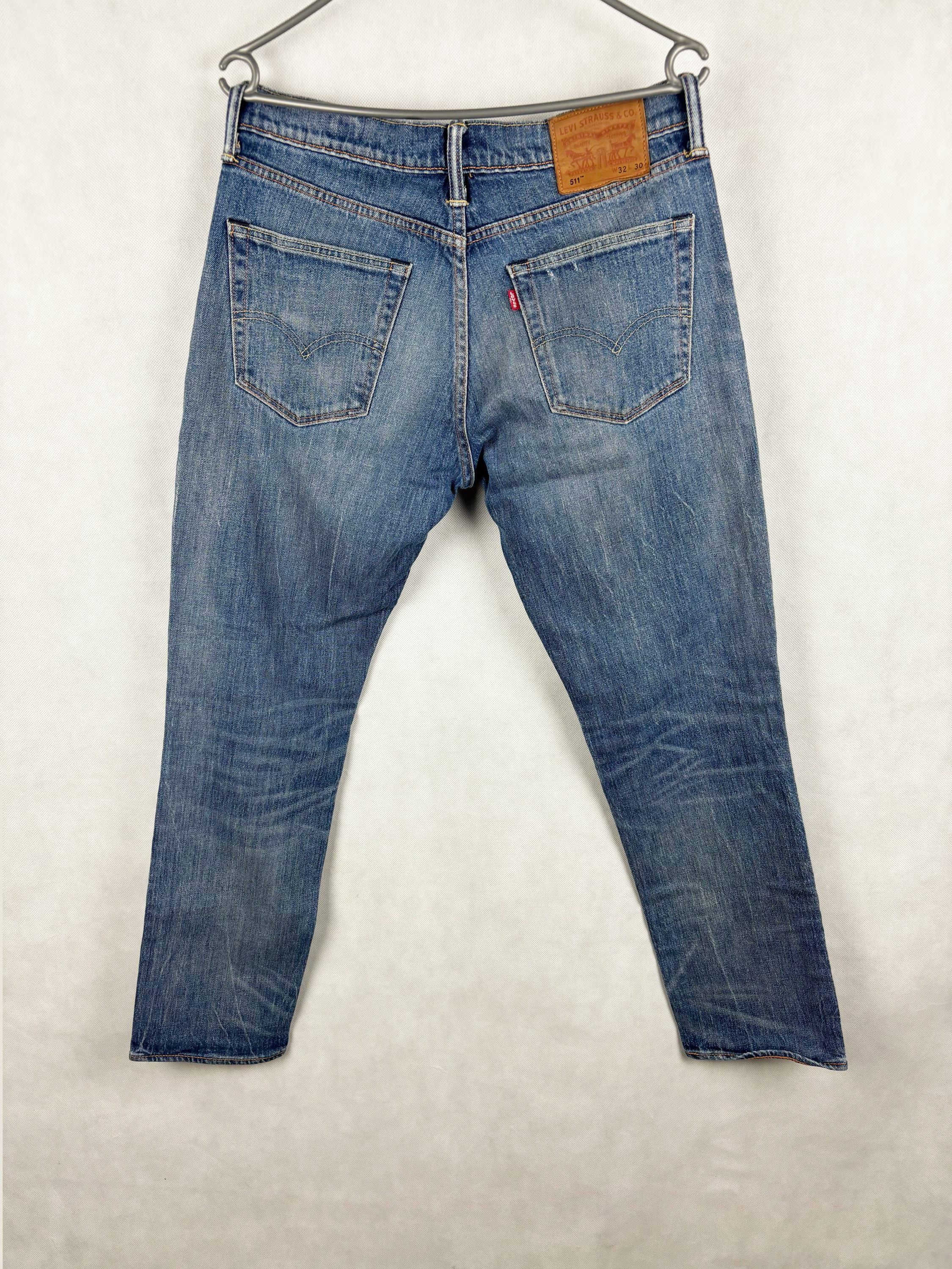 Levi's Levi's 511 White Oak Cone Denim Jeans Size W32 L30 Mens Size US 32 / EU 48 - 2 Thumbnail
