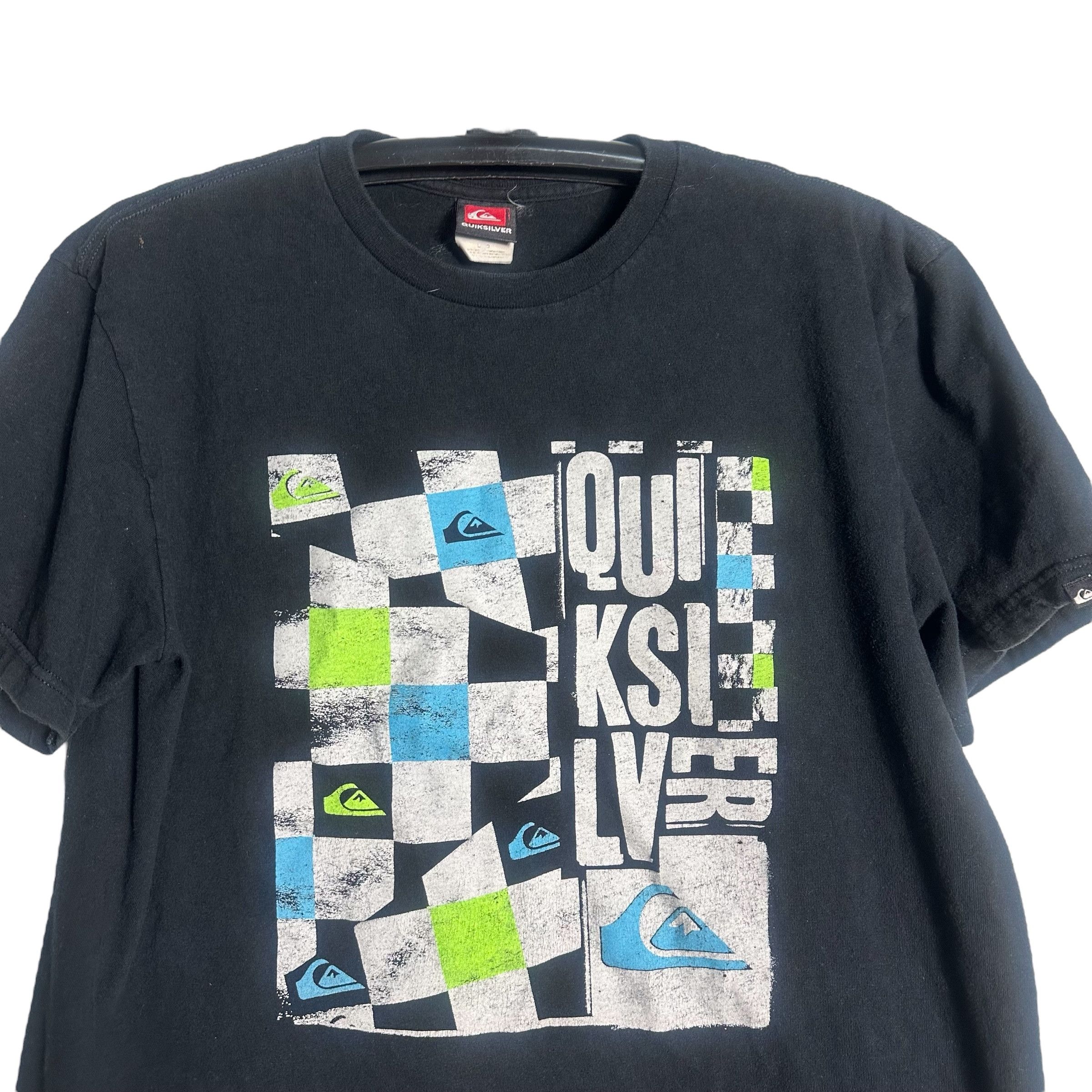 Quiksilver × Vintage 🔥RARE🔥Vintage Quiksilver Skateboard OVP T-shirt Size US L / EU 52-54 / 3 - 2 Thumbnail