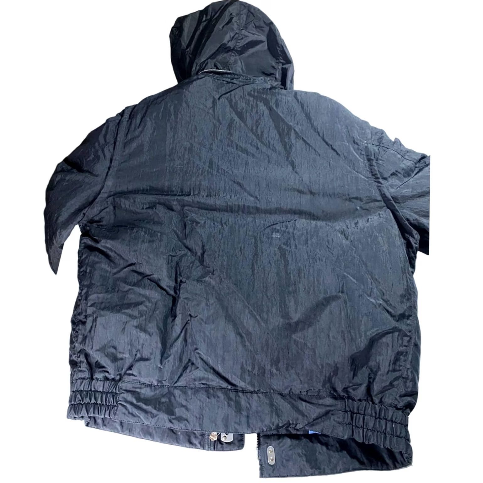 Salvatore Ferragamo Salvatore Ferragamo Goose Down Puff Jacket Black Men's L Nylon Jacket Size US L / EU 52-54 / 3 - 3 Thumbnail