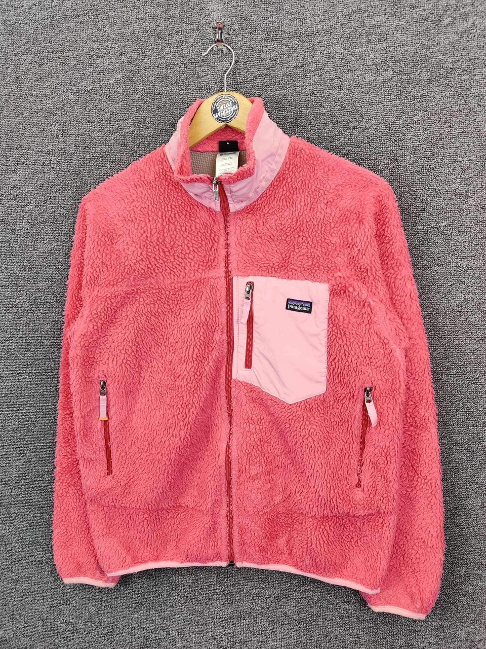 Patagonia Vintage Patagonia Kids Retro Deep Pile Fleece Jacket Size US XL / EU 56 / 4 - 2 Thumbnail