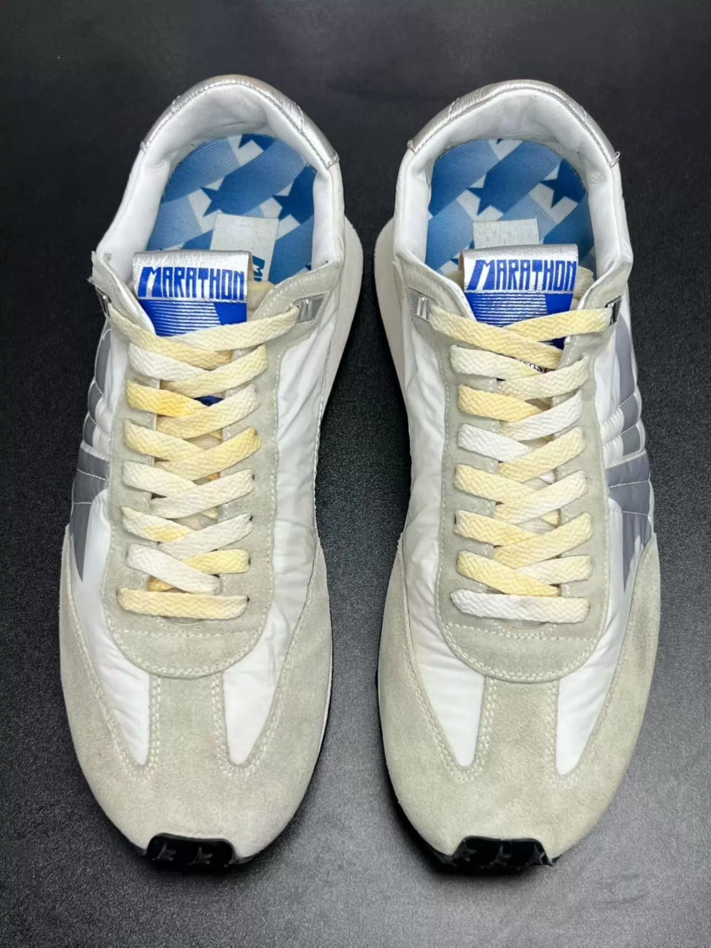 Golden Goose Golden Goose GGDB Marathon Distressed White Size 43 Size US 10 / EU 43 - 3 Thumbnail