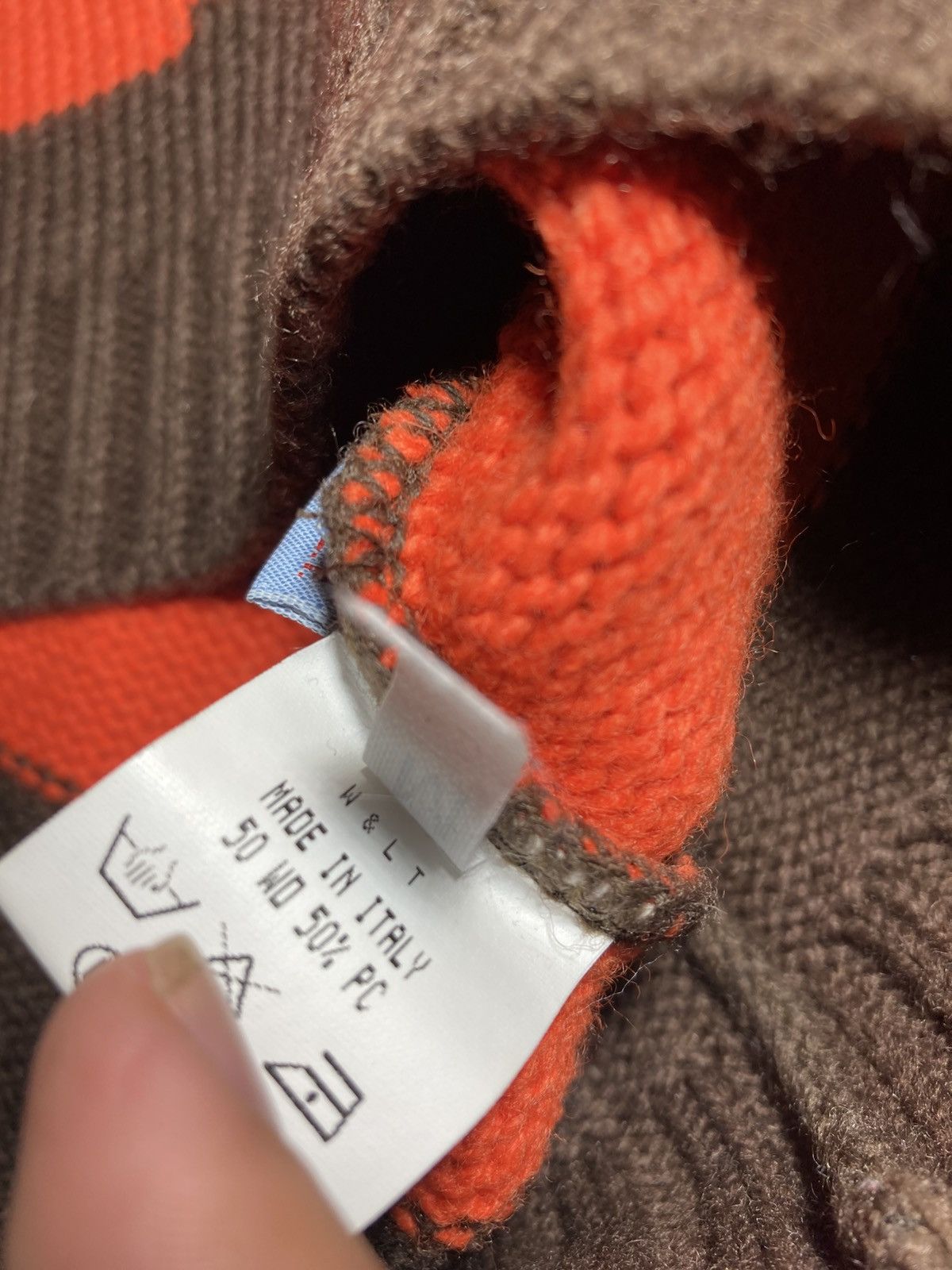 W&LT AW96 Walter Van Beirendonck W&LT Snake Wool Knit 90s 1996 Size US M / EU 48-50 / 2 - 6 Thumbnail