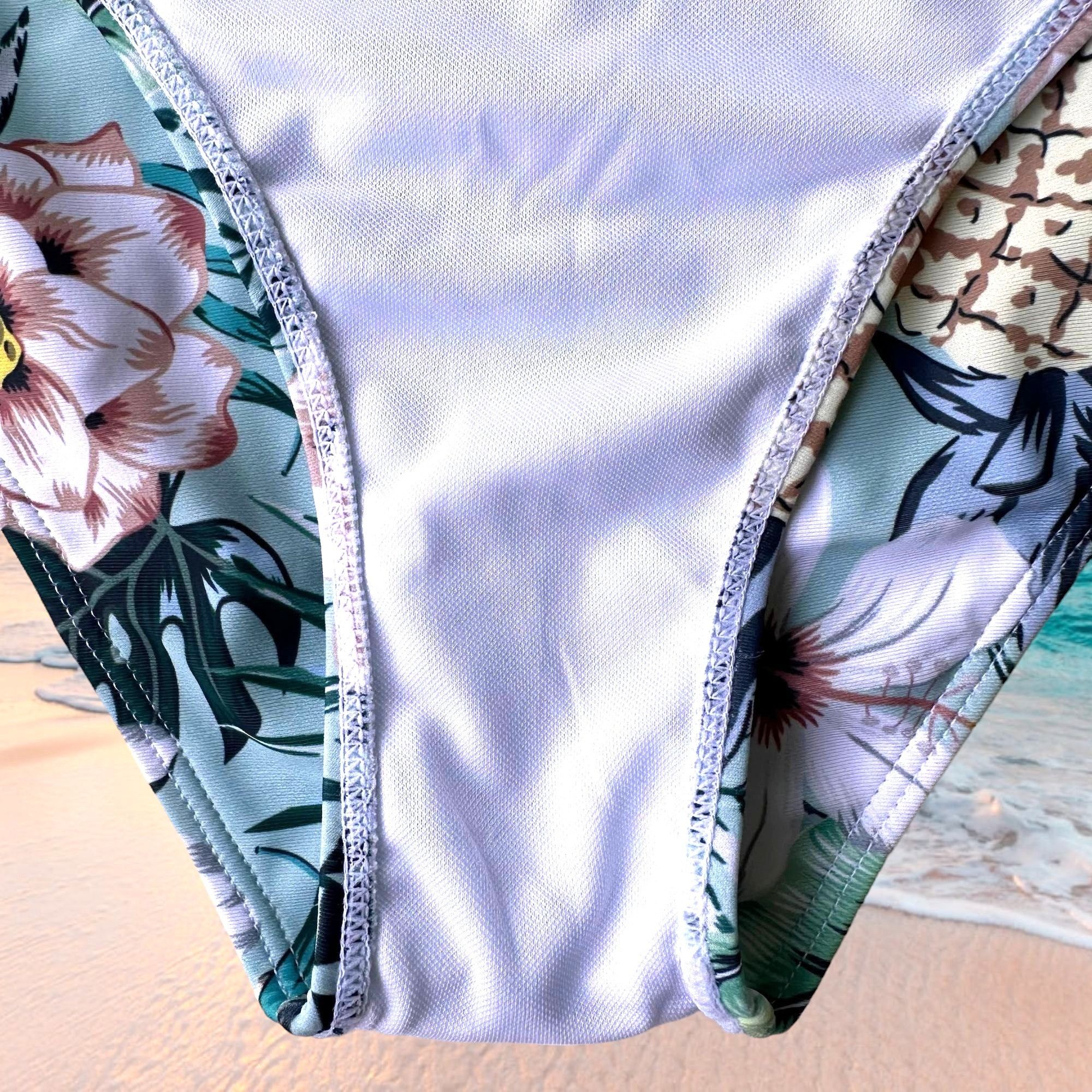 Other Bikini Bottoms 3XL New Full Coverage Wide High Legs Stretch Size 34" / US 12 / IT 48 - 13 Thumbnail