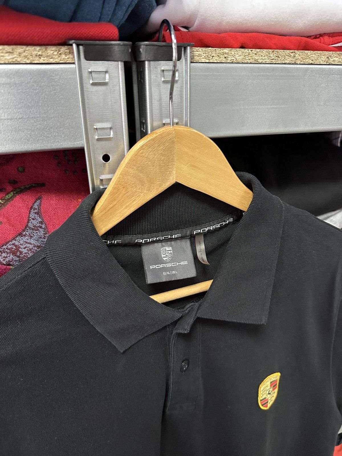 Porsche Design Porsche Polo Shirt Official Black T-Shirt La Martina Style Size US L / EU 52-54 / 3 - 5 Thumbnail