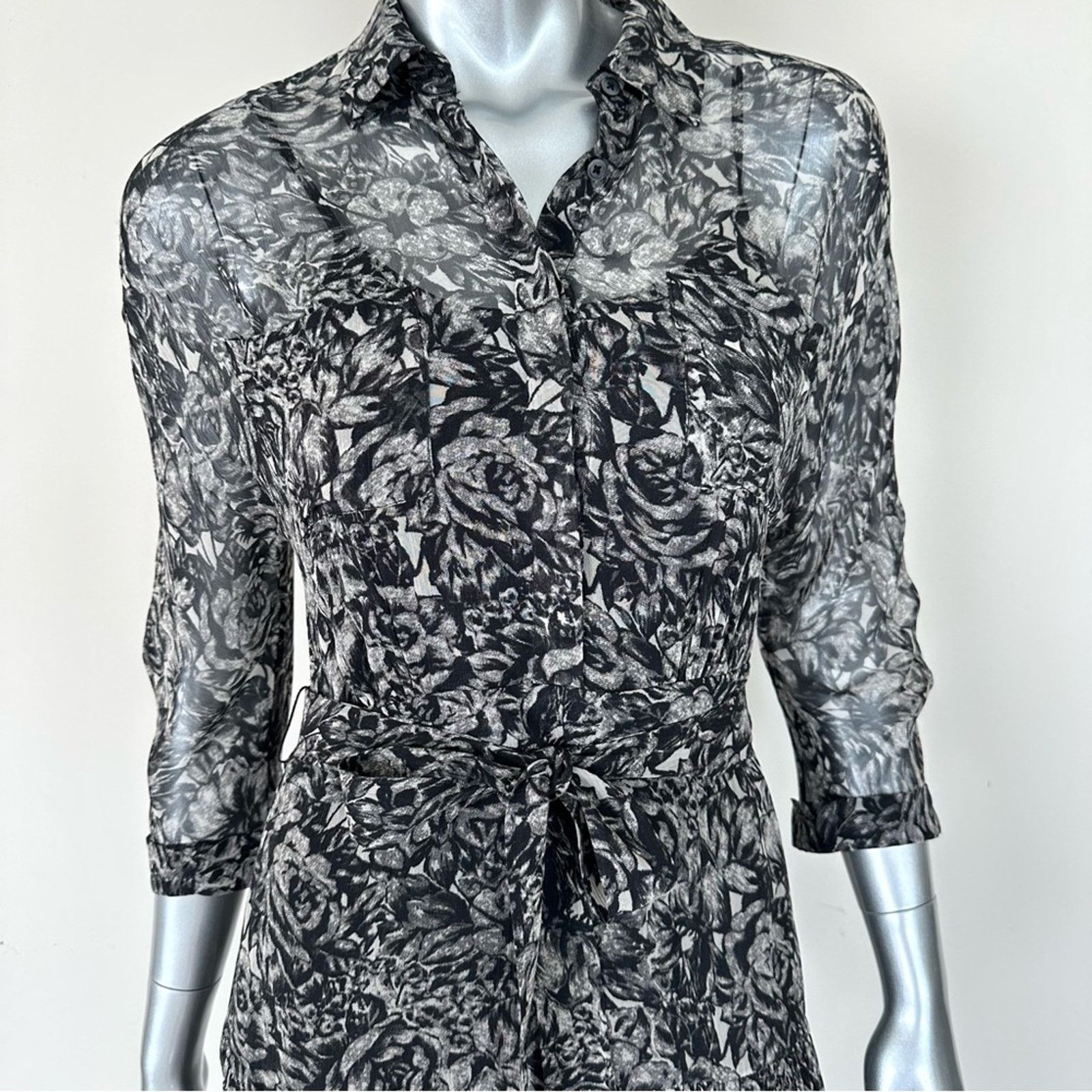 Allsaints NEW!!! All Saints women silk dress size 4 US or S Size S / US 4 / IT 40 - 3 Thumbnail
