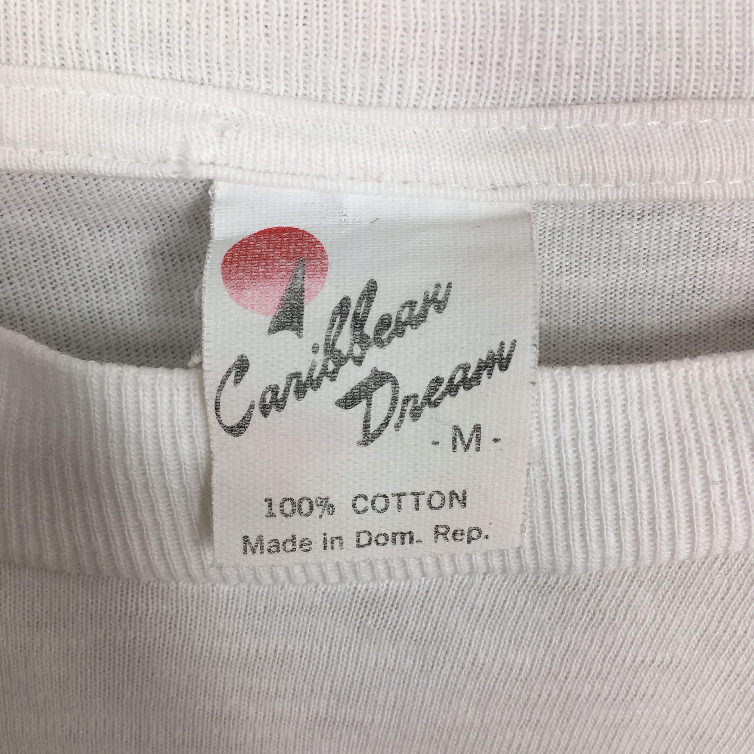 Caribbean × Vintage Vintage 1980's Hawaiian Surf White Tshirt Medium Size US M / EU 48-50 / 2 - 6 Thumbnail