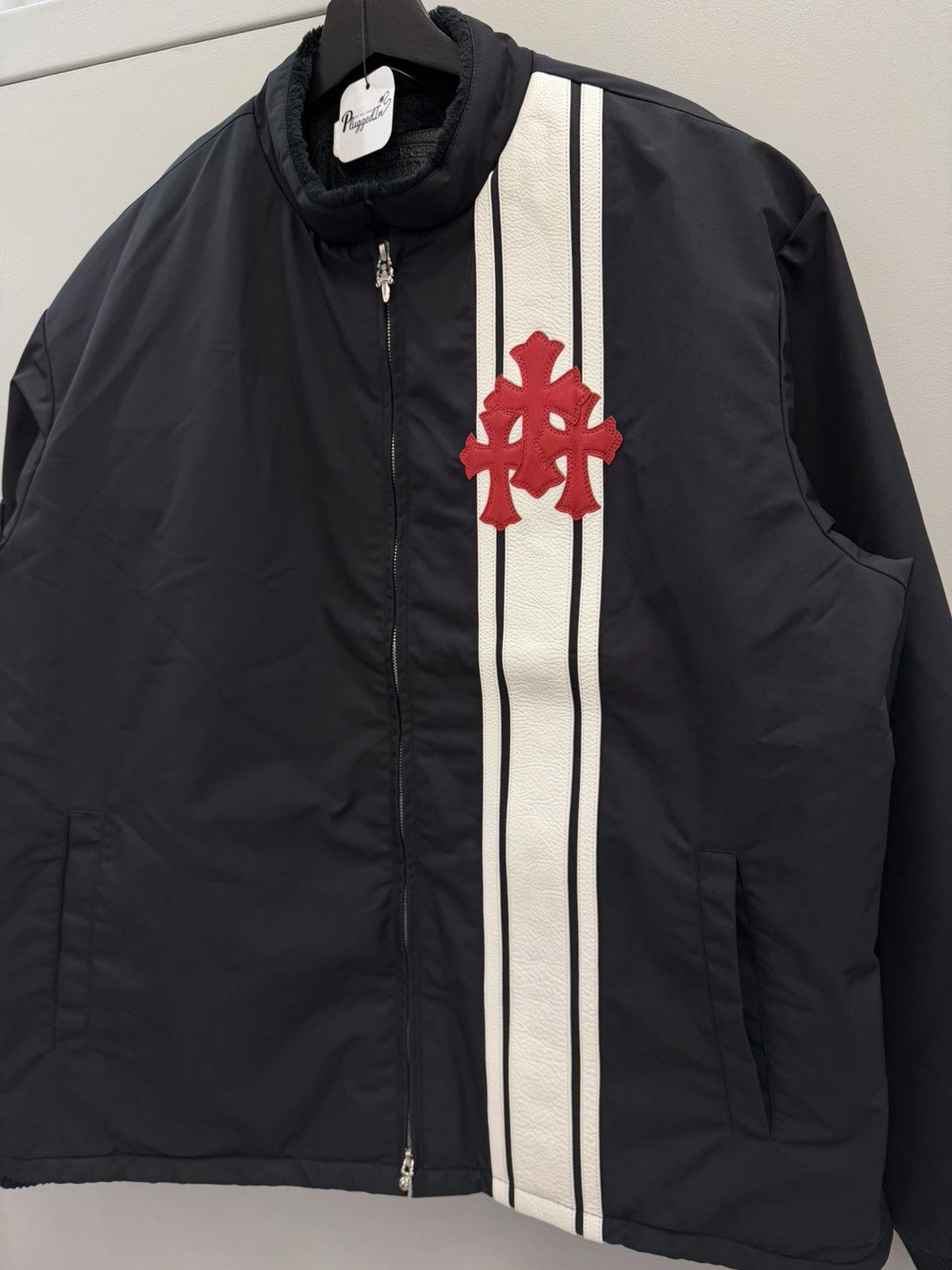 Chrome Hearts Chrome Hearts Cross Patch Cobra Racing Nylon Jacket Black Size US XL / EU 56 / 4 - 3 Thumbnail