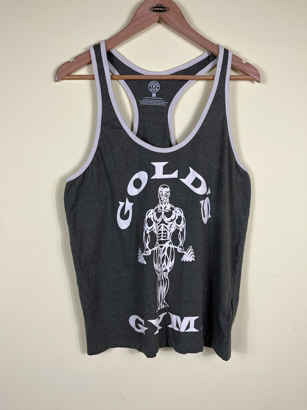 Designer Gold’s gym jersey American training clothes Size US M / EU 48-50 / 2 - 1 Thumbnail