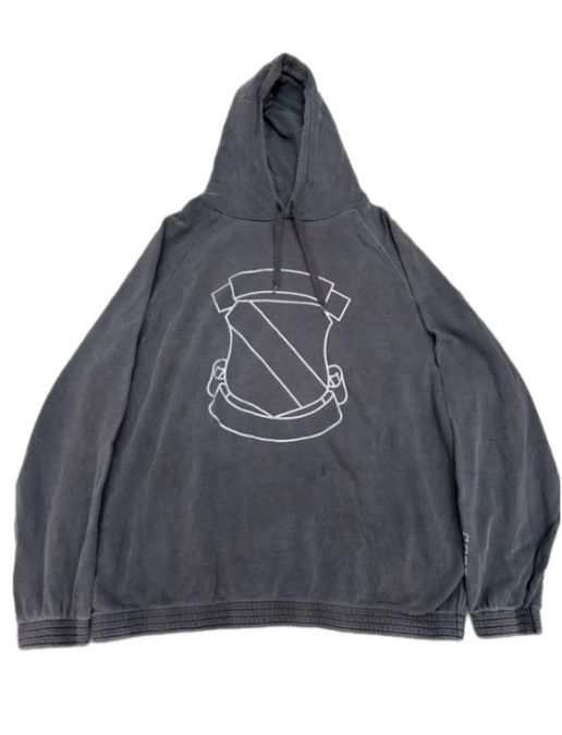トップス number(n)ine aw01 emblem hoodie size2 Number Nine Shield AW01 Hoodie Sweatshirt Japanese Fashion