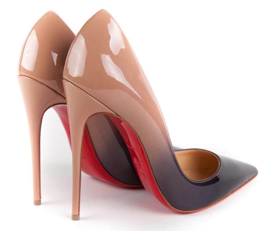 Christian Louboutin Christian Louboutin - “So Kate” Ombré Heel Size US 7 / IT 37 - 3 Thumbnail