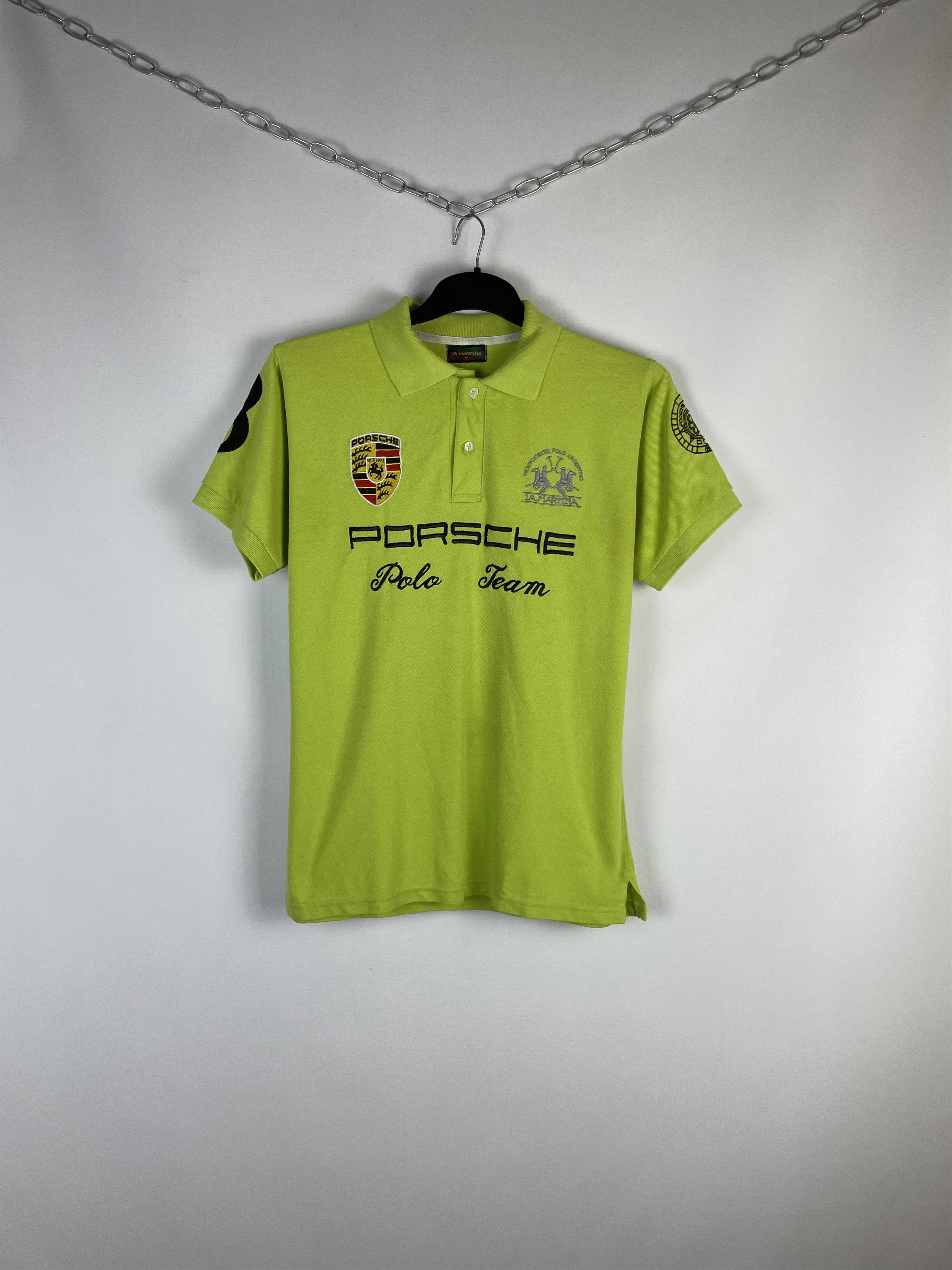 La Martina Vintage La Martina Porche Polo Shirt Size US M / EU 48-50 / 2 - 1 Thumbnail