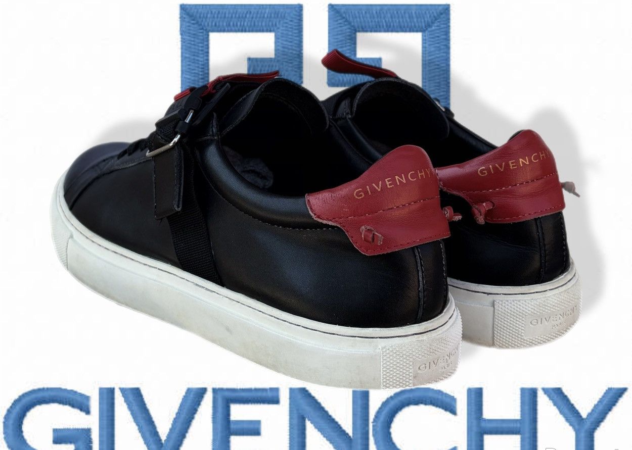 Givenchy Givenchy Urban Street Strap Low Top Leather Sneakers Men's Size US 11 / EU 44 - 3 Thumbnail