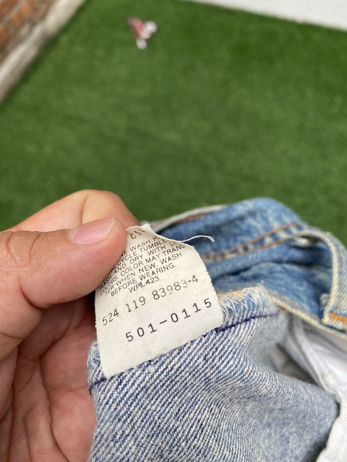 Levi's Vintage Clothing W37x27.5 Vintge levi's 501 made in usa Size US 37 - 7 Thumbnail