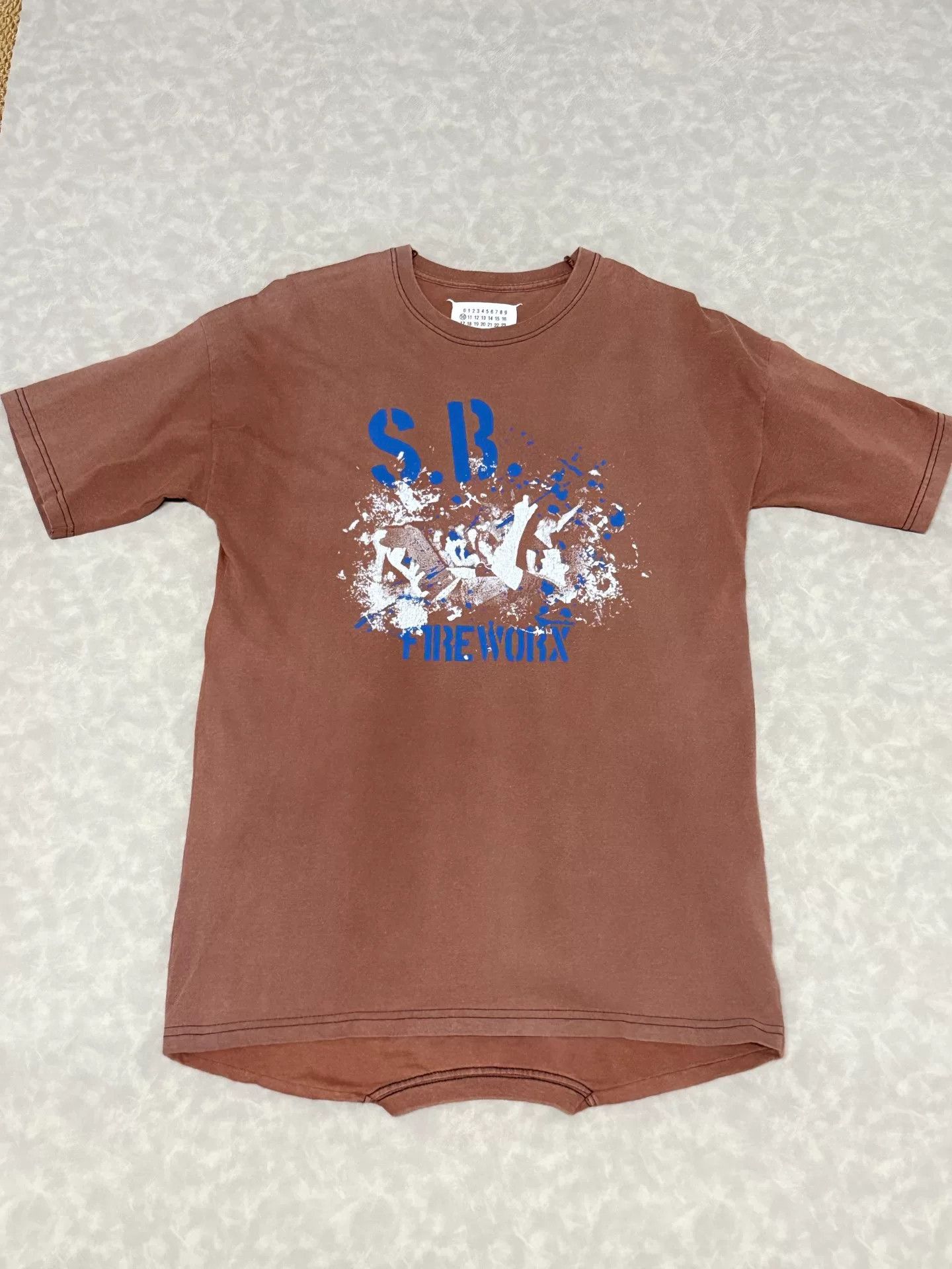 Maison Margiela Maison Martin Margiela Brown Short Sleeve Top Size US M / EU 48-50 / 2 - 1 Thumbnail