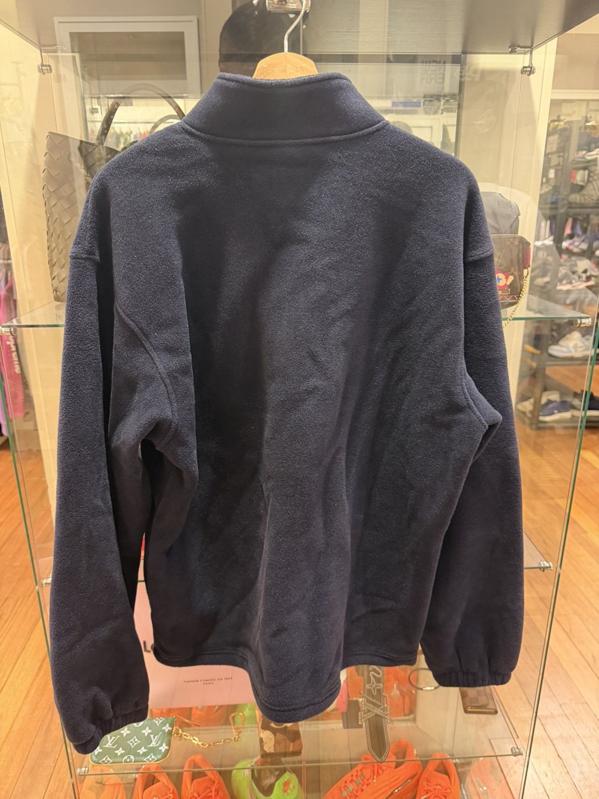 Supreme Supreme Polartec Quarter Zip - Navy Size US L / EU 52-54 / 3 - 2 Thumbnail
