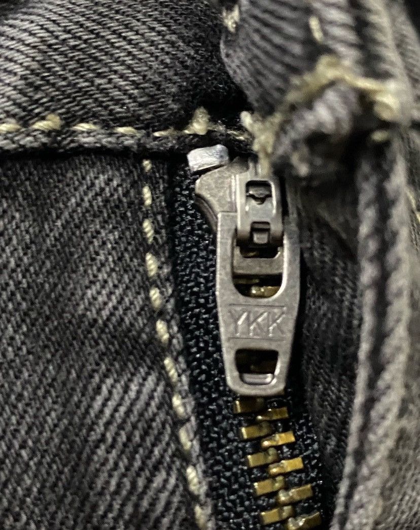 If Six Was Nine × Japanese Brand Semanticdesign Flare Smoke Wash Denim Pants Size US 30 / EU 46 - 15 Thumbnail