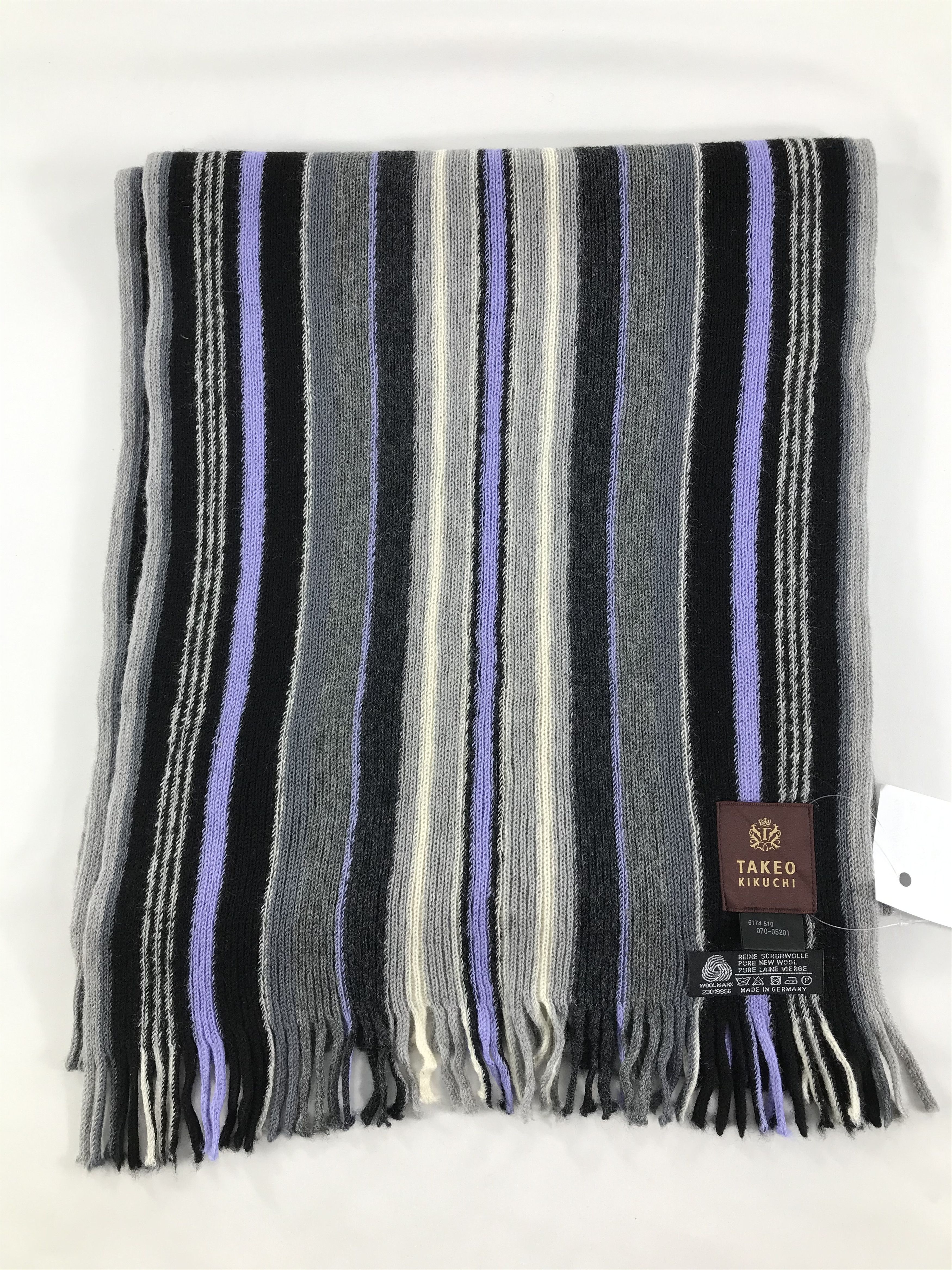 Takeo Kikuchi × Vintage Takeo Kikuchi Scarf / Muffler / Neckwear - WW2705 Size ONE SIZE - 2 Thumbnail